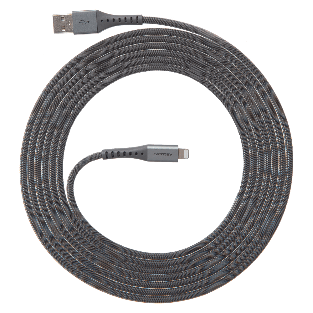 Ventev Alloy USB-A to Apple Lighting High Speed Ultradurable 10 Foot Cable by Ventev