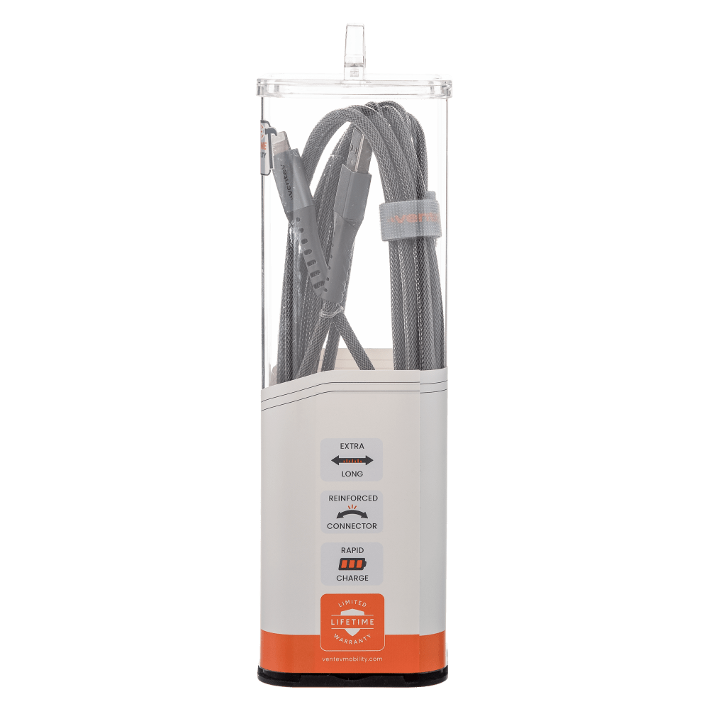 Ventev Alloy USB-A to Apple Lighting High Speed Ultradurable 10 Foot Cable by Ventev