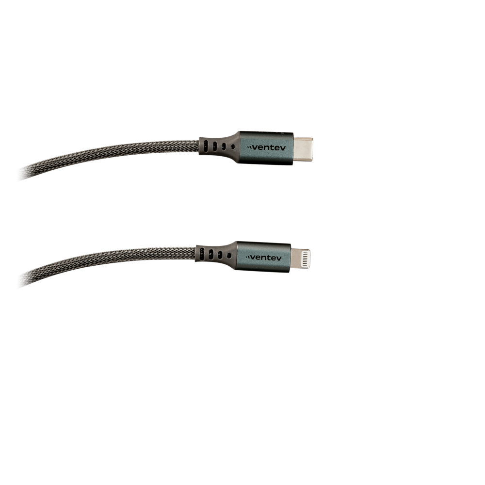 Ventev Alloy USB-C to Apple Lightning High Speed Ultradurable 10 Foot Cable by Ventev