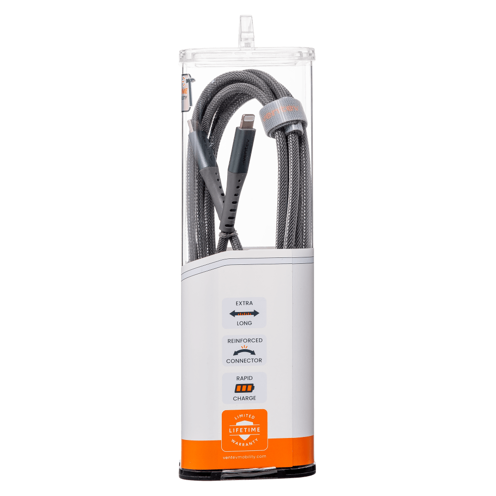 Ventev Alloy USB-C to Apple Lightning High Speed Ultradurable 10 Foot Cable by Ventev