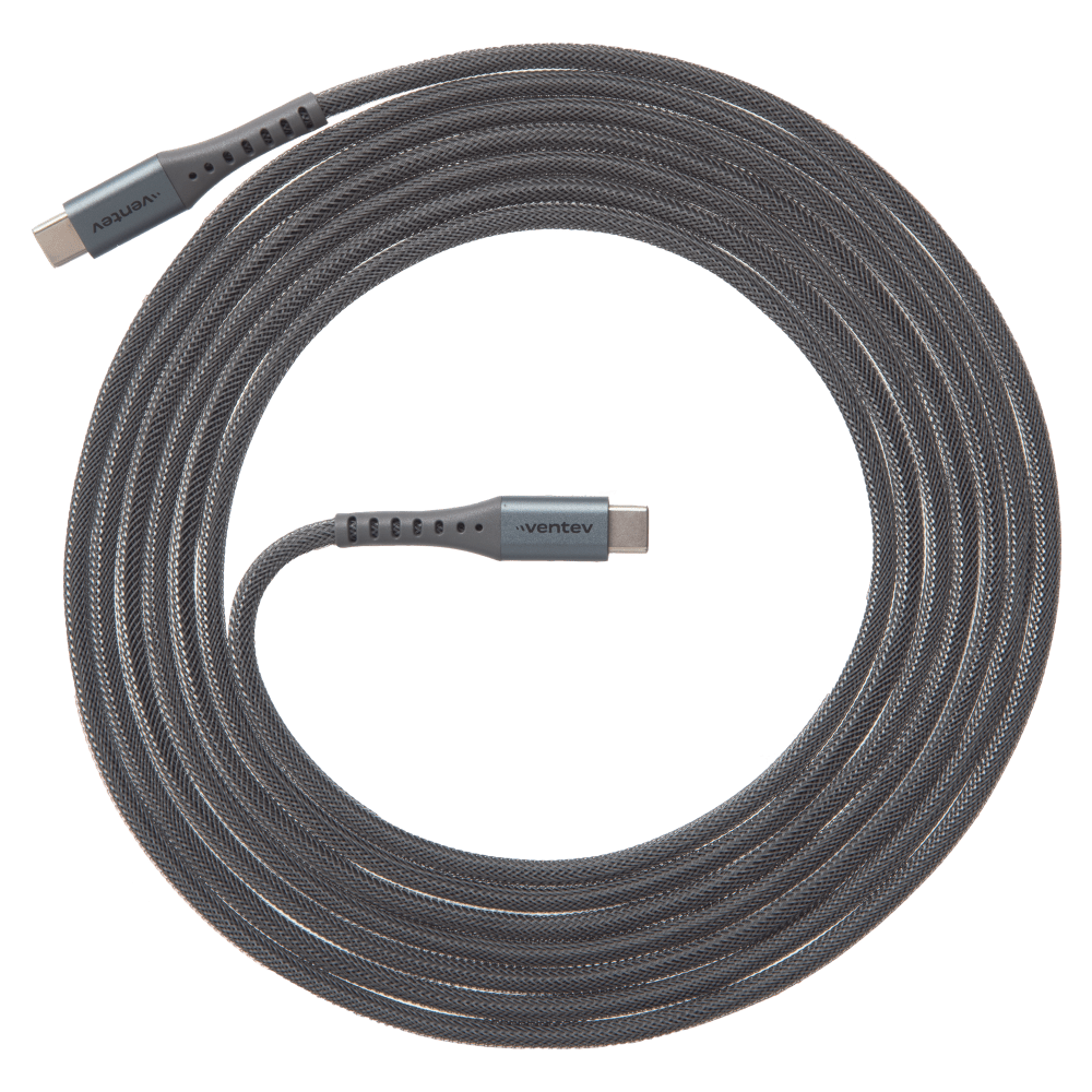 Ventev Alloy USB-C to USB-C High Speed Ultra Durable 10 Foot Cable
