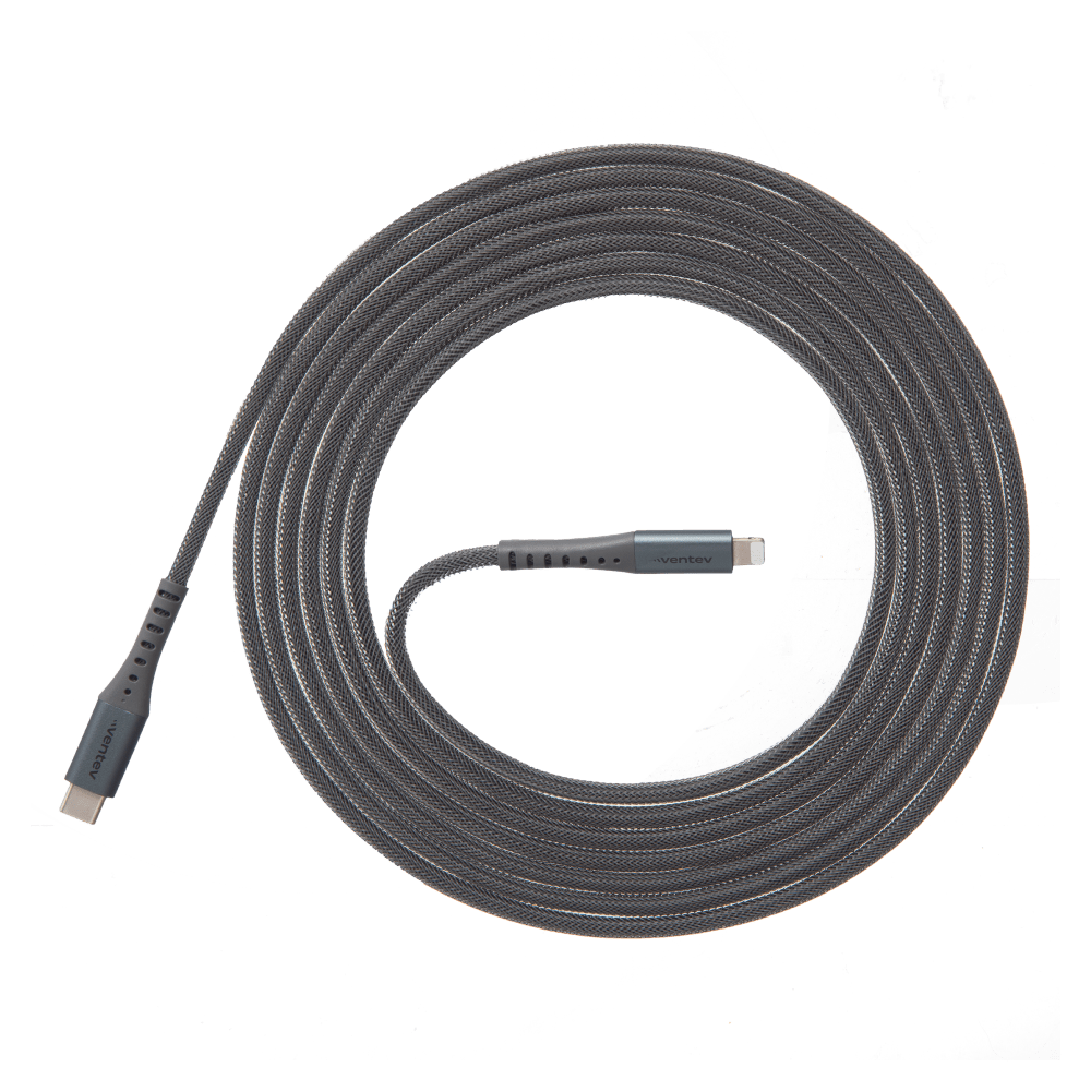 Ventev Alloy USB-C to Apple Lightning High Speed Ultra Durable 10 Foot Cable