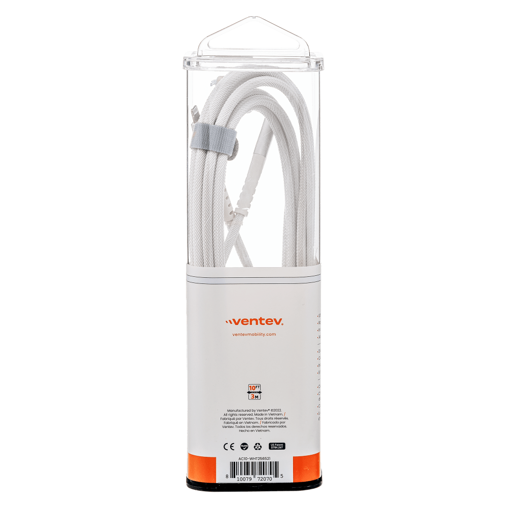 Ventev Alloy USB-C to Apple Lightning High Speed Ultradurable 10 Foot Cable by Ventev