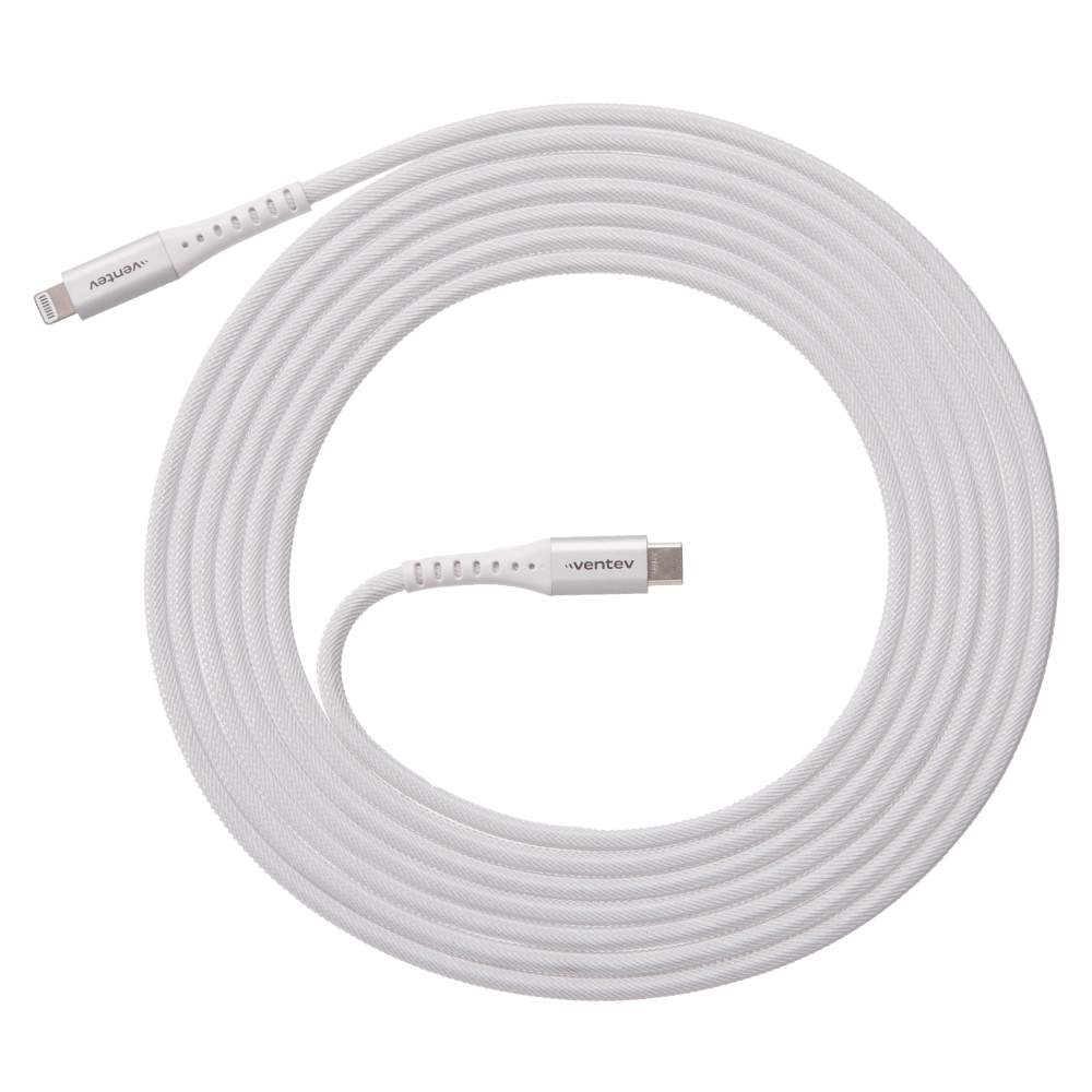 Ventev Alloy USB-A to Apple Lightning High Speed Ultradurable 10 Foot Cable by Ventev
