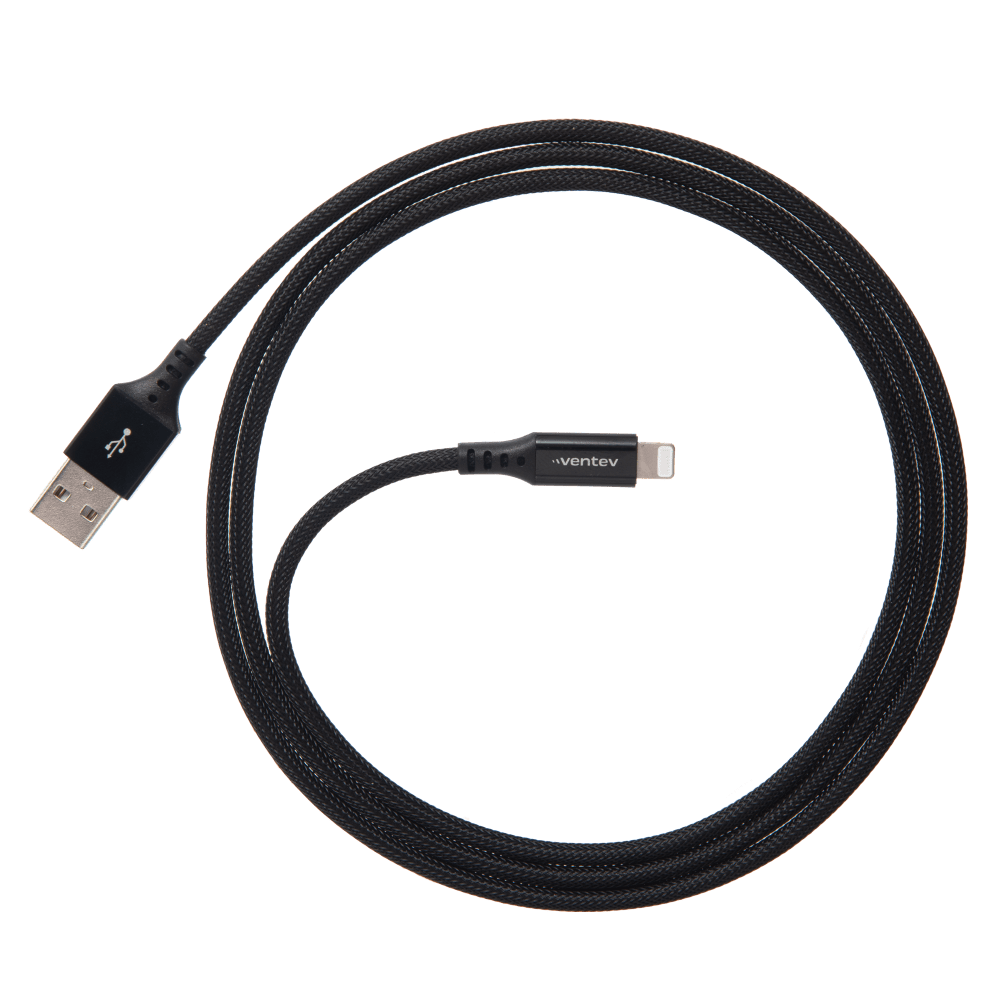 Ventev Alloy USB-A to Apple Lightning High Speed Ultradurable 4 Foot Cable by Ventev