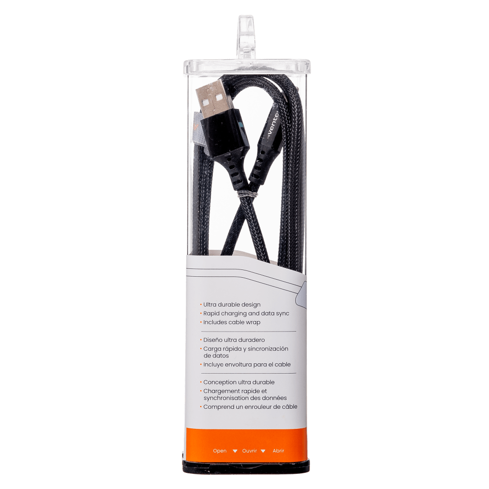 Ventev Alloy USB-A to Apple Lightning High Speed Ultradurable 4 Foot Cable by Ventev