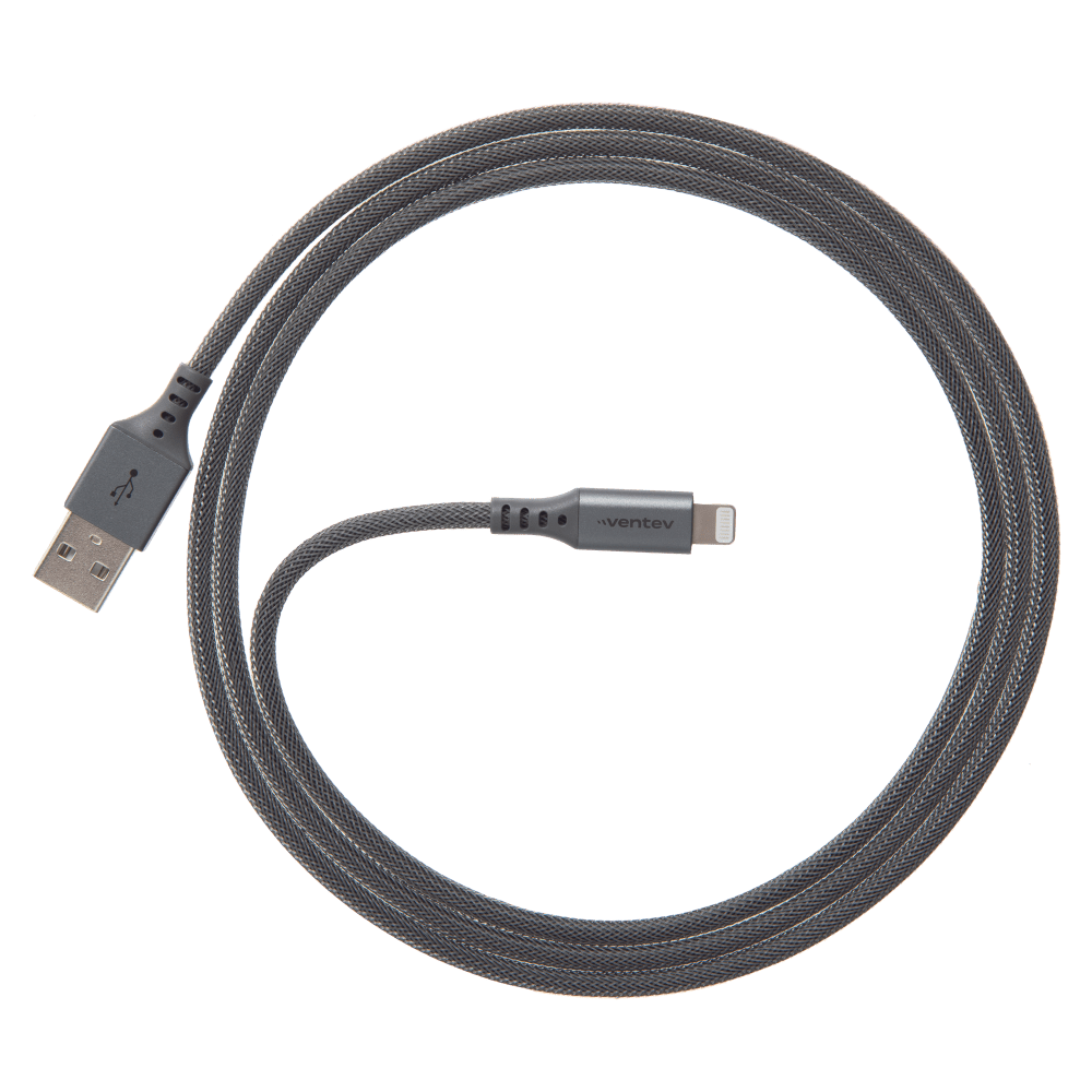 Ventev Alloy USB-A to Apple Lightning High Speed Ultradurable 4 Foot Cable by Ventev