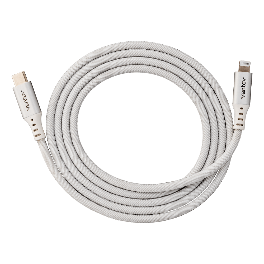 Ventev Alloy USB-C to Apple Lightning High Speed Ultradurable 4 Foot Cable by Ventev