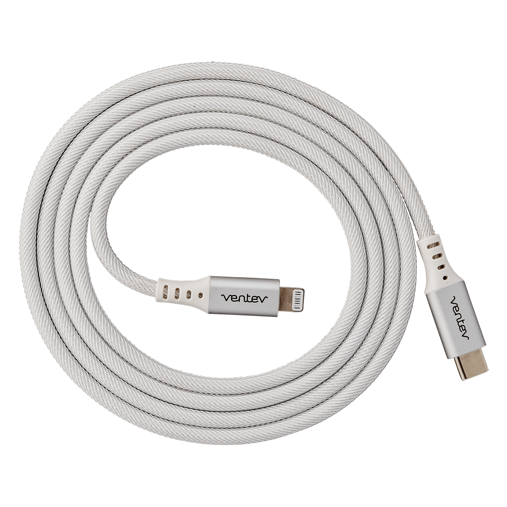 Ventev Alloy USB-C to Apple Lightning High Speed Ultradurable 4 Foot Cable by Ventev