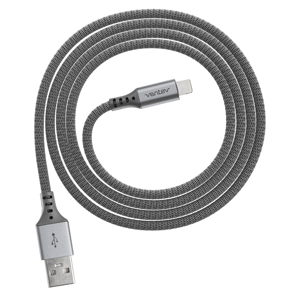 Ventev Alloy USB-A to Apple Lightning High Speed Ultradurable 4 Foot Cable by Ventev