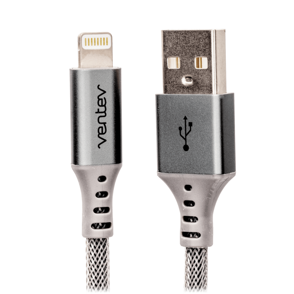 Ventev Alloy USB-A to Apple Lightning High Speed Ultradurable 4 Foot Cable by Ventev