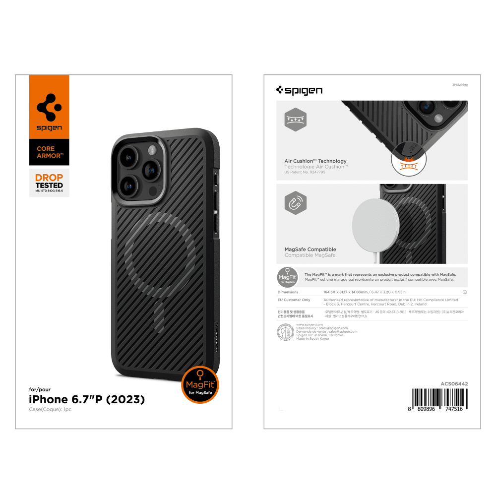 Spigen Core Armor MagSafe Case for Apple iPhone 15 Pro Max by Spigen
