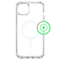 ITSkins Hybrid_R Clear MagSafe Case for Apple iPhone 15 / iPhone 14 / iPhone 13 by ITSkins