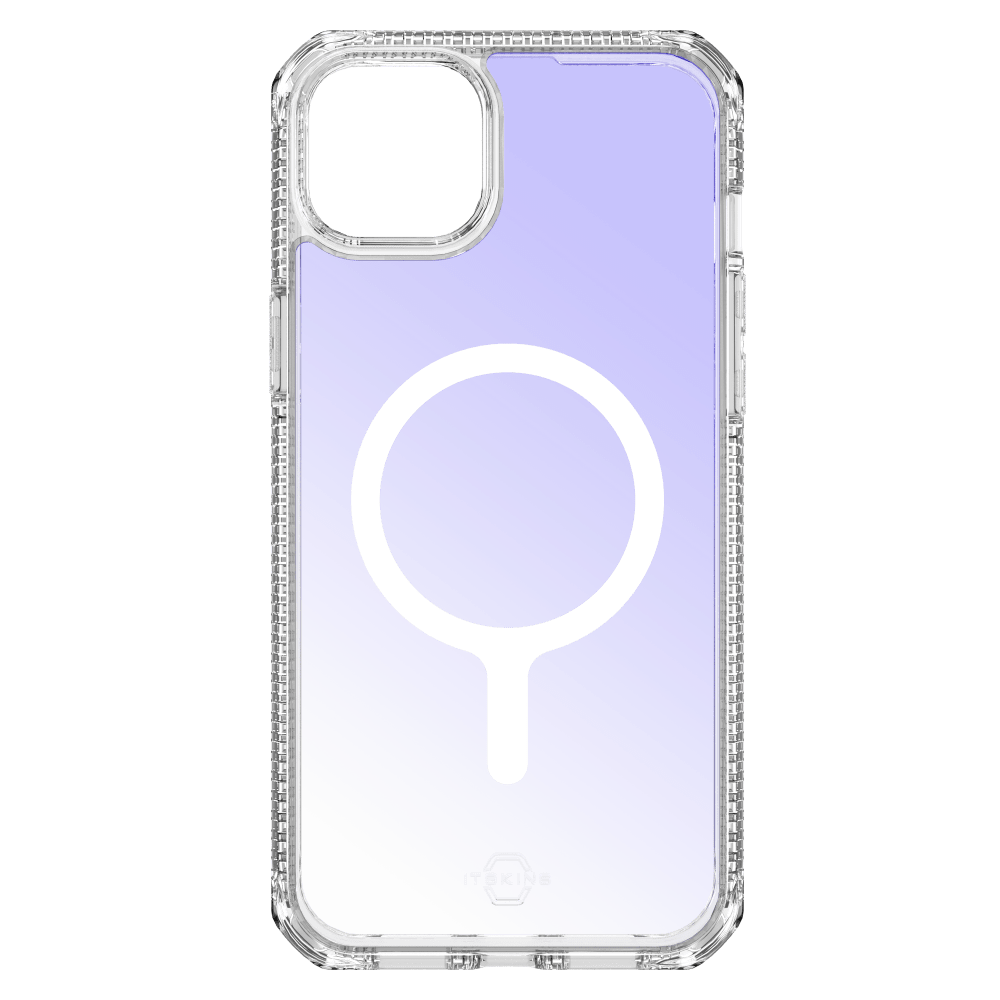 ITSkins Hybrid_R Iridescent MagSafe Case for Apple iPhone 15 / iPhone 14 / iPhone 13 by ITSkins
