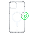 ITSkins Hybrid_R Clear MagSafe Case for Apple iPhone 15 Plus / iPhone 14 Plus by ITSkins