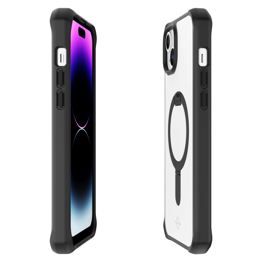 ITSkins Hybrid_R MagSafe Case with Stand for Apple iPhone 15 Plus / iPhone 14 Plus by ITSkins