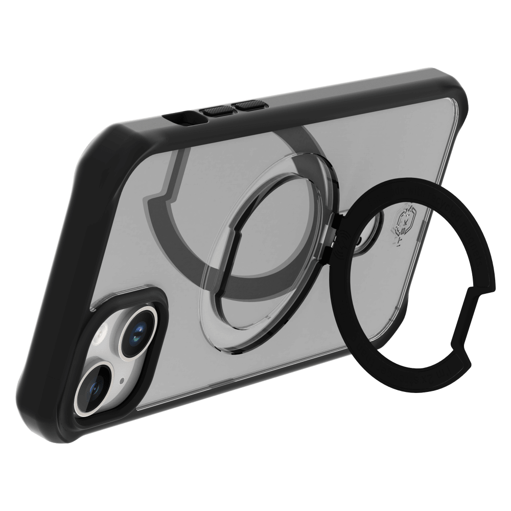 ITSkins Hybrid_R MagSafe Case with Stand for Apple iPhone 15 Plus / iPhone 14 Plus by ITSkins