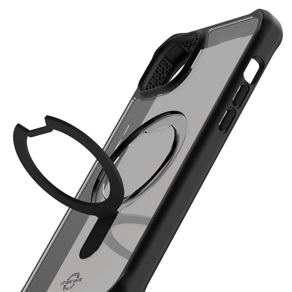 ITSkins Hybrid_R MagSafe Case with Stand for Apple iPhone 15 Plus / iPhone 14 Plus by ITSkins