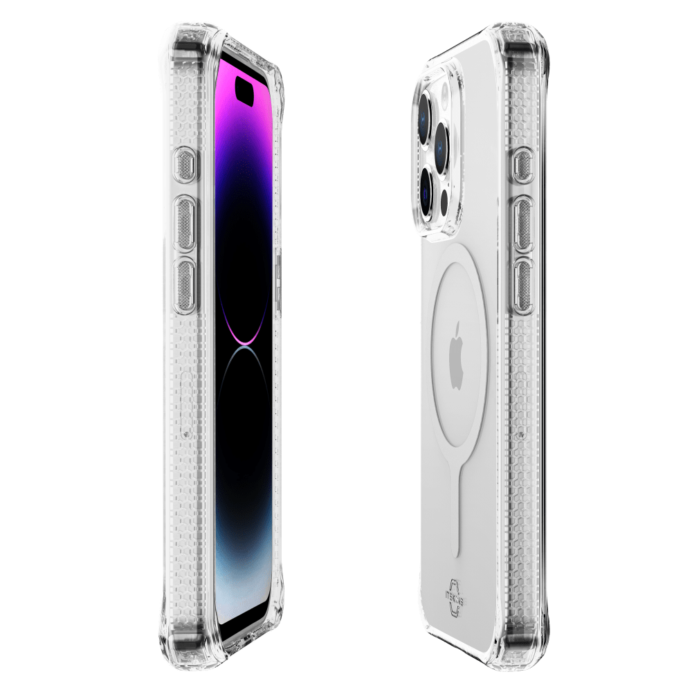ITSkins Hybrid_R Clear MagSafe Case for Apple iPhone 15 Pro by ITSkins