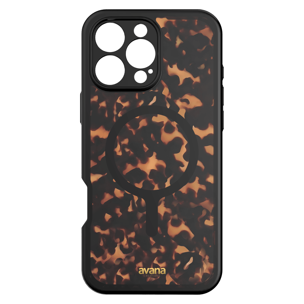 Avana Tortoise Shell MagSafe Case for Apple iPhone 16 Pro Max by Avana