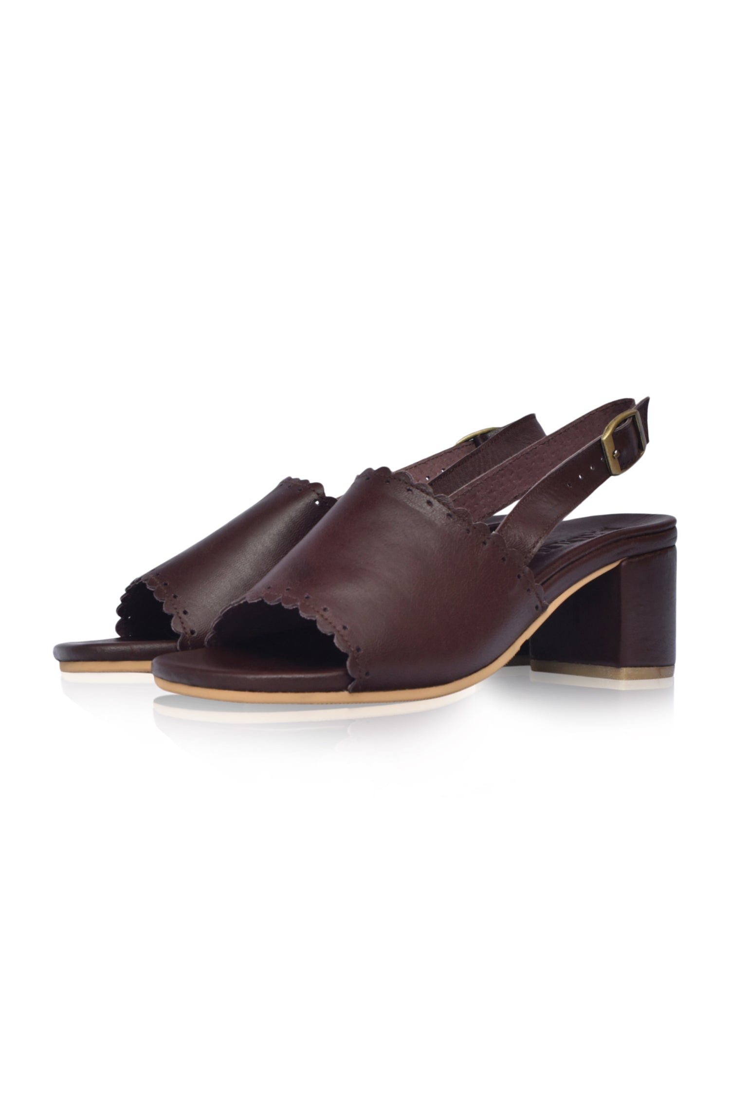Amber Low Heel Sandals