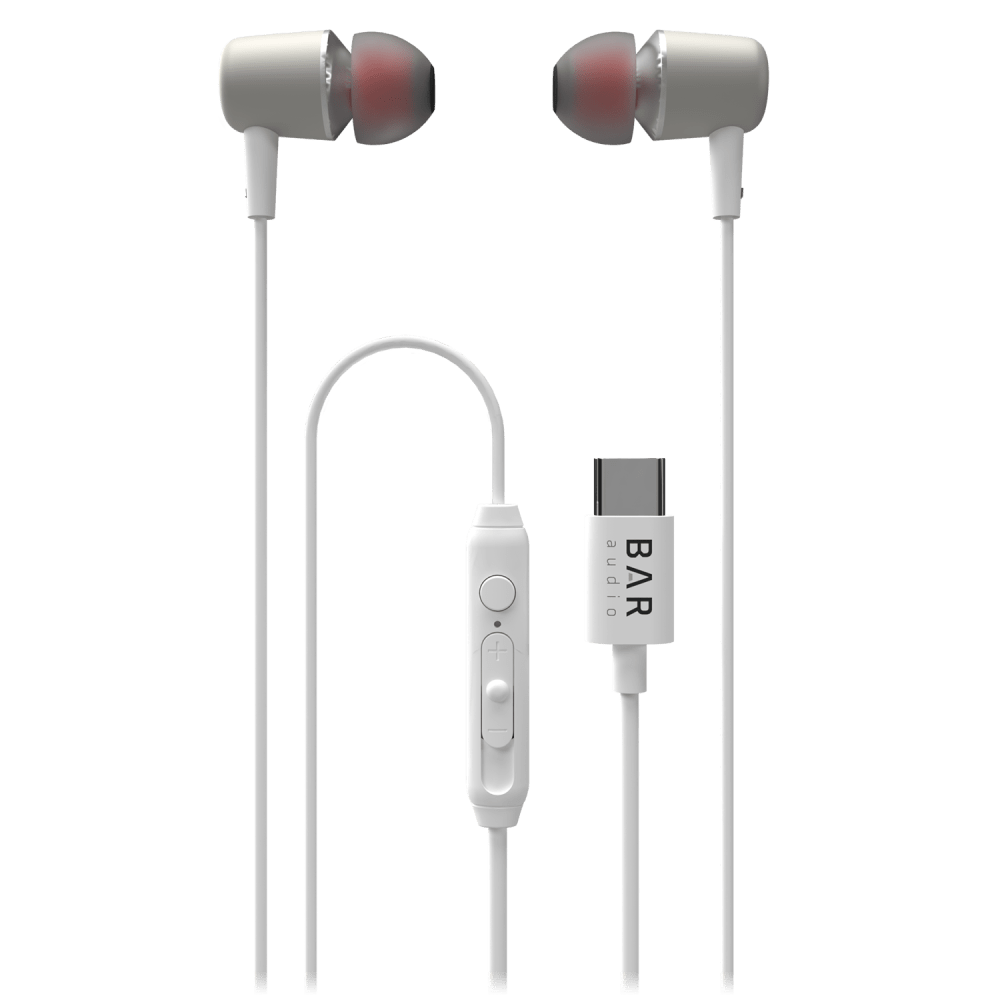 Bar Audio USB C In Ear Wired Headphones by Bar Audio