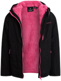 Girls 3-in-1 Jacket - Black by Spyder