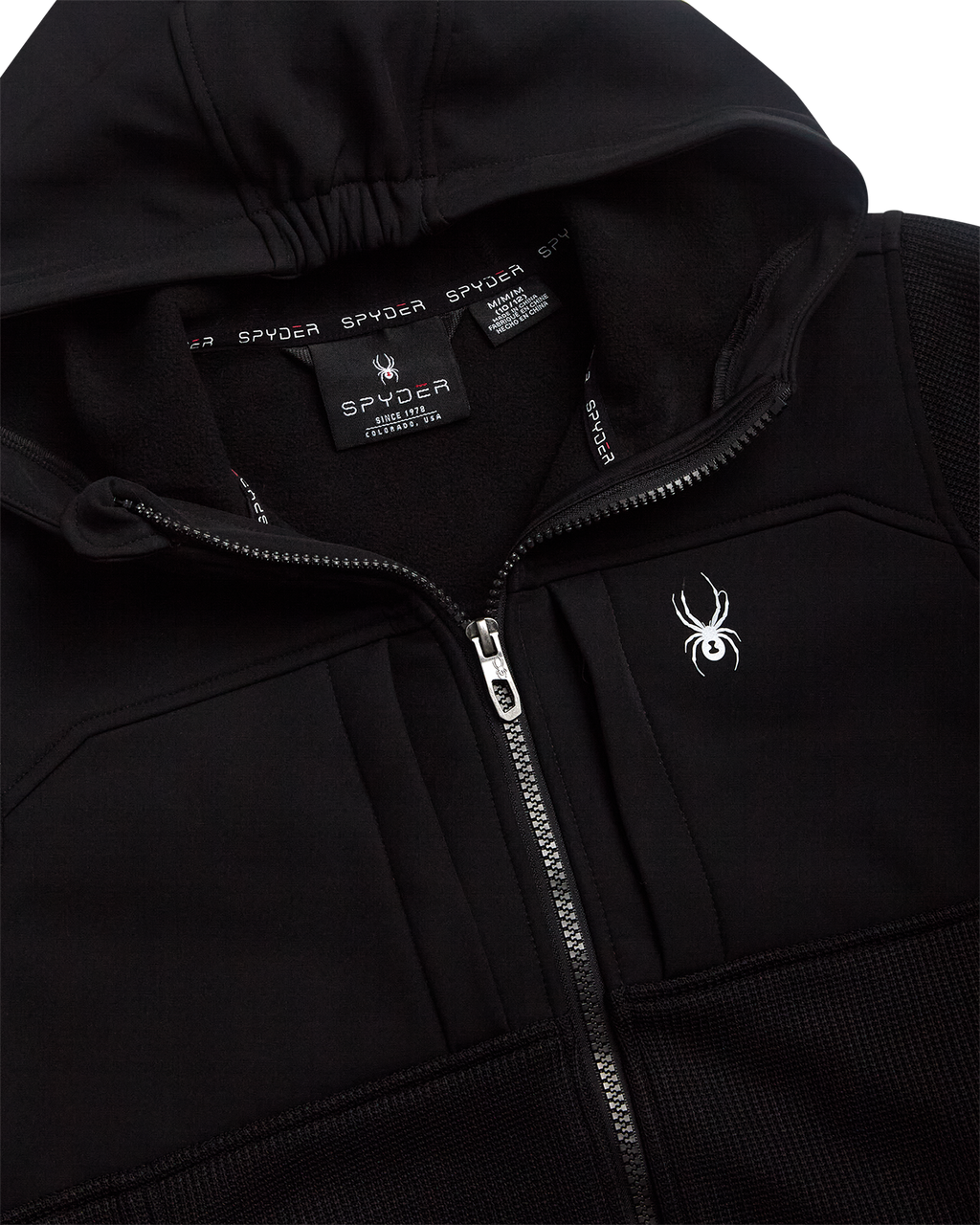 Boys Sweater Fleece Jacket - Black by Spyder