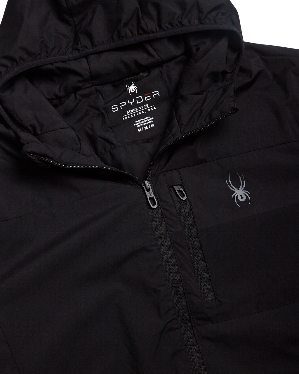 Mens Spyder Lite Jacket - Black by Spyder