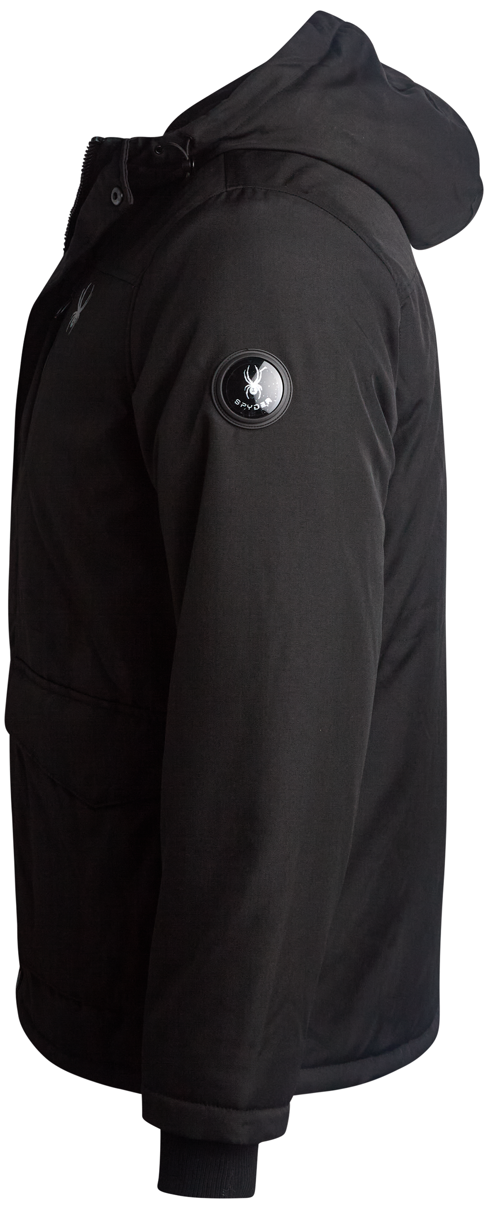 Mens Parka Jacket - Black by Spyder