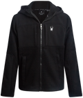 Boys Sweater Fleece Jacket - Black by Spyder