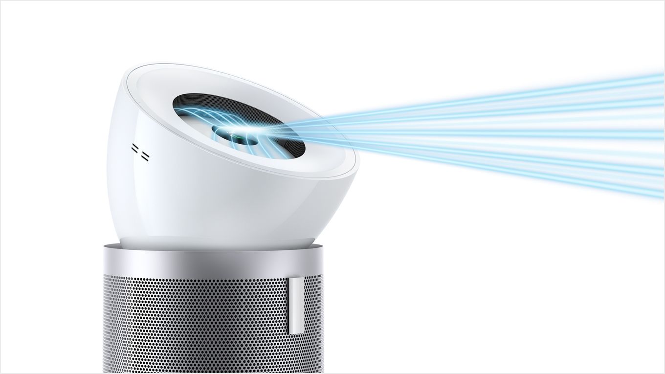 Dyson Purifier Cool BP02 Purifying Fan White/Silver (Certified Refurbished)