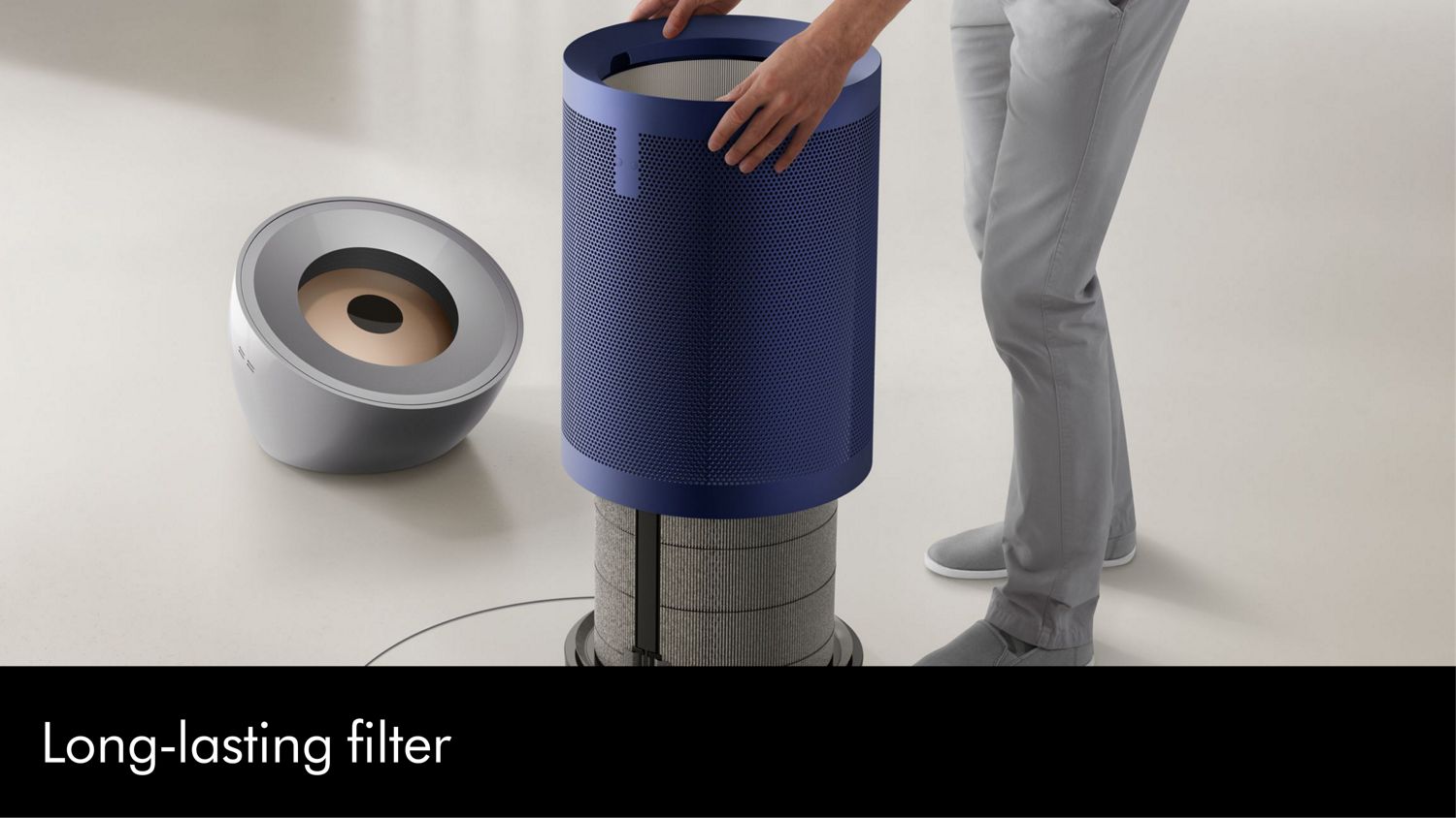 Dyson Air Purifier Cool Big+Quiet Formaldehyde BP03 Tower in Blue (Certified Refurbished)