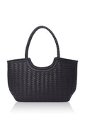 Bellagio Woven Leather Tote Bag