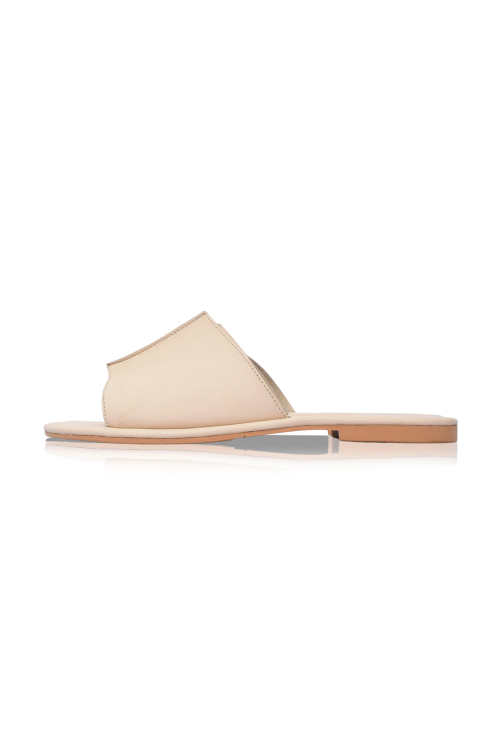 Bilbao Leather Slides