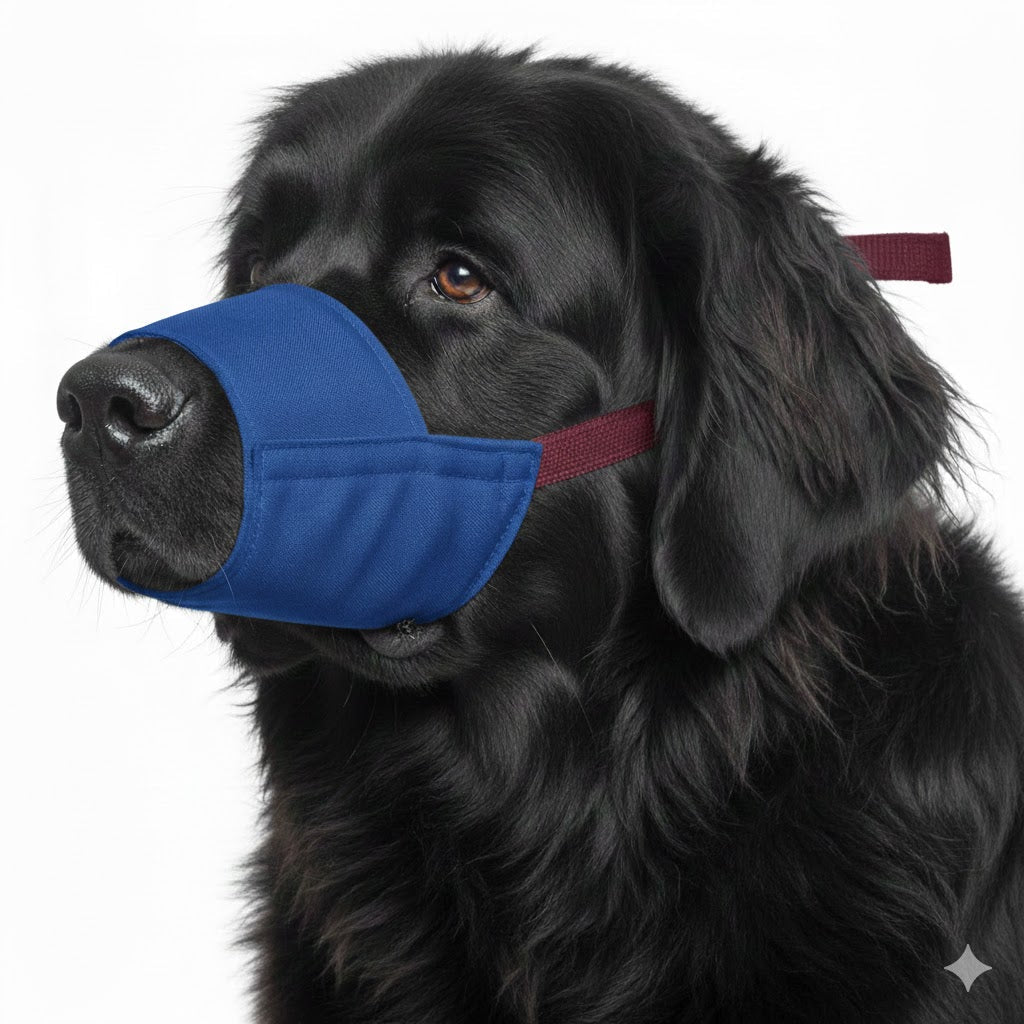 Color-Coded Strap Quick Muzzle for Dogs XXS-5XL