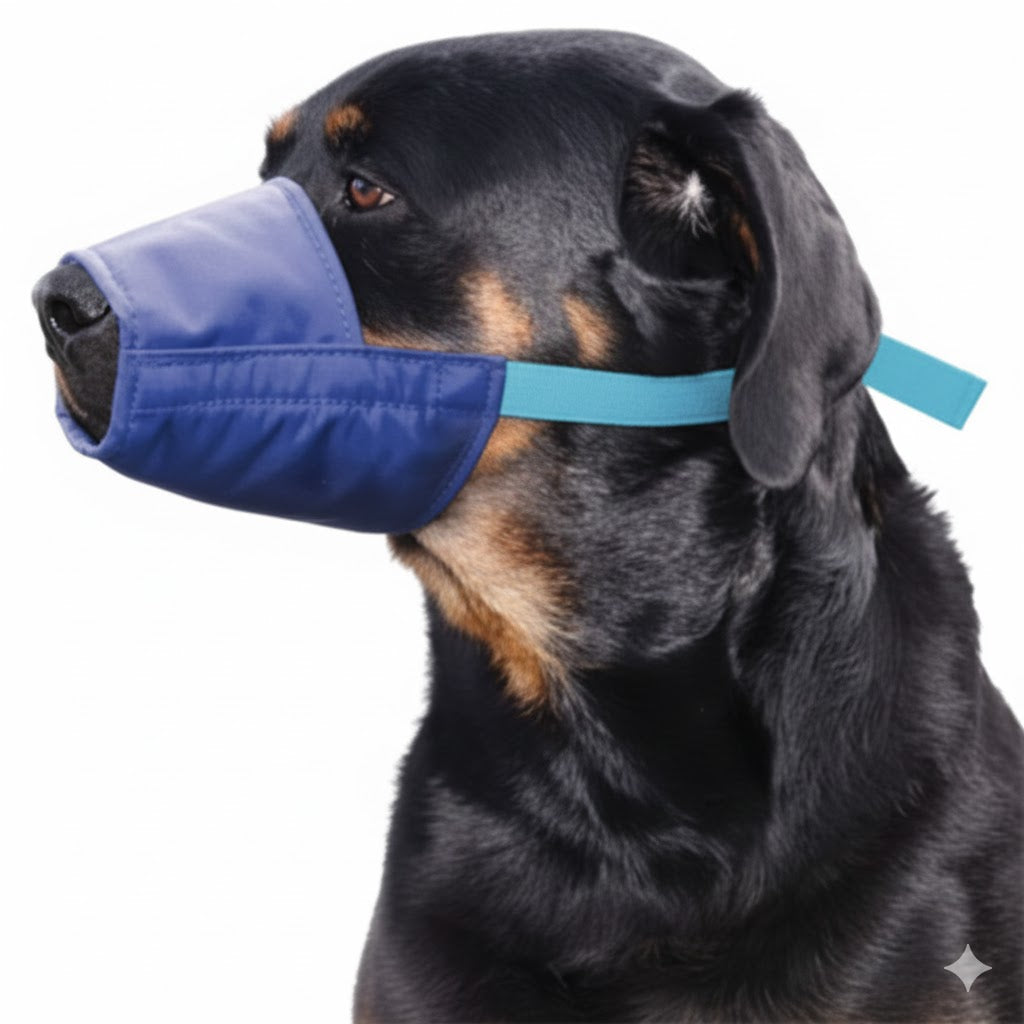 Color-Coded Strap Quick Muzzle for Dogs XXS-5XL
