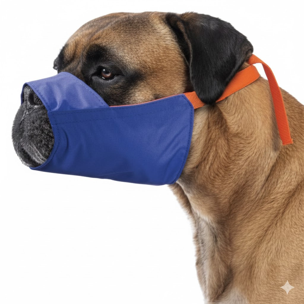 Color-Coded Strap Quick Muzzle for Dogs XXS-5XL