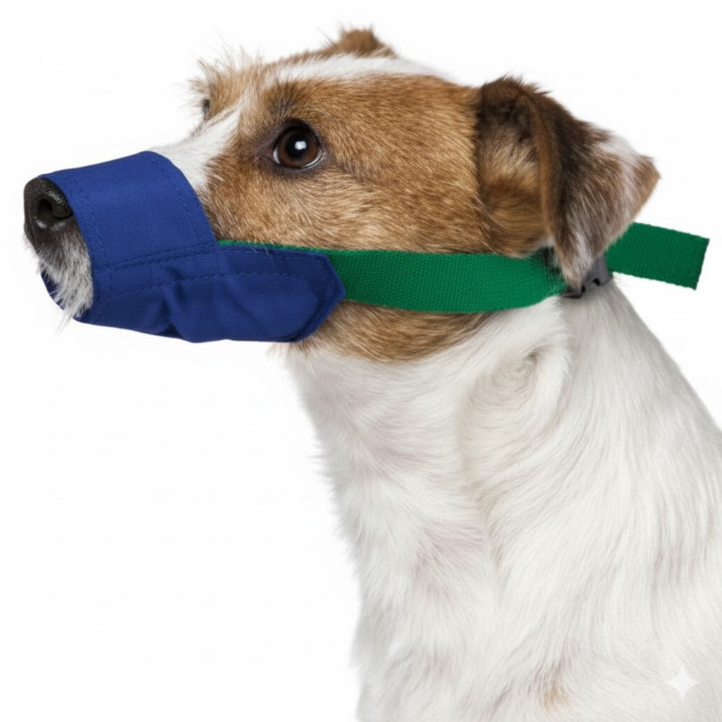 Color-Coded Strap Quick Muzzle for Dogs XXS-5XL