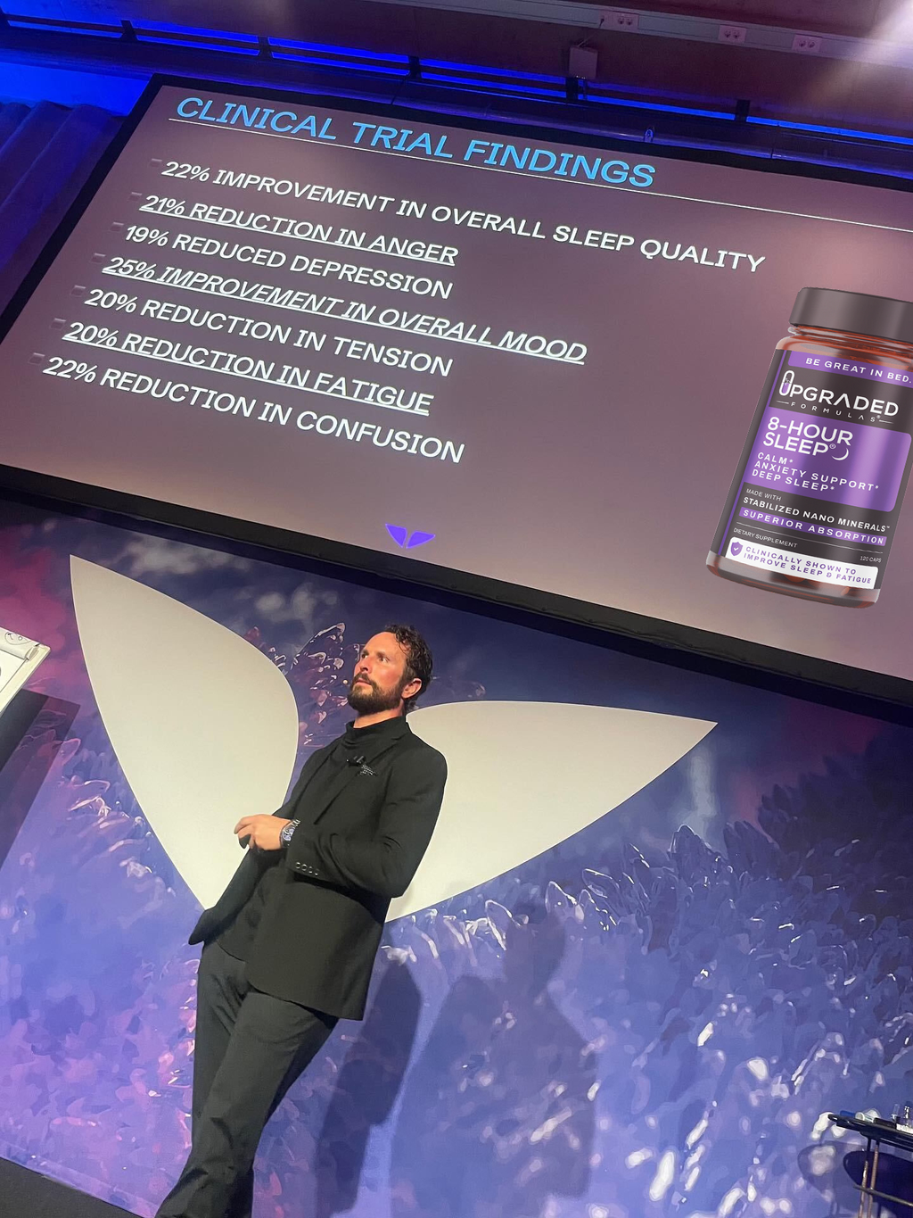 Upgraded 8-Hour Sleep: Clinically Shown To Improve Sleep (32 ct capsules) - Upgraded Formulas®