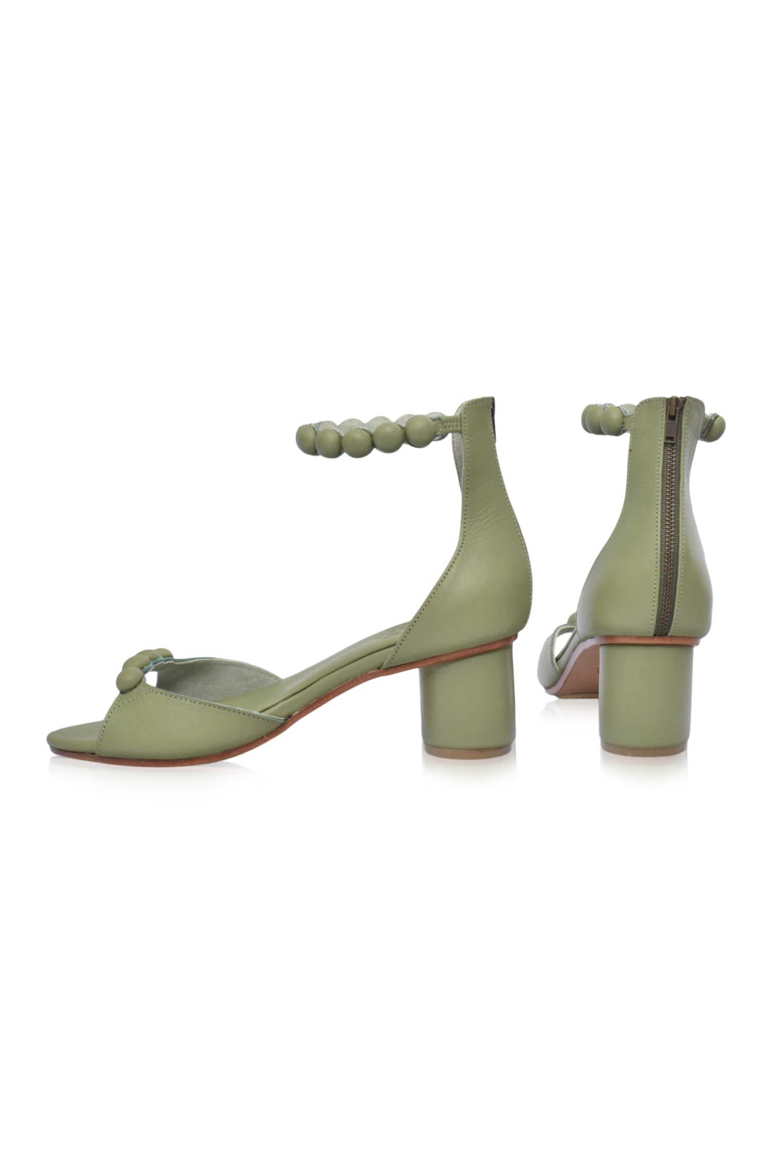 Candy Round Heel Sandals