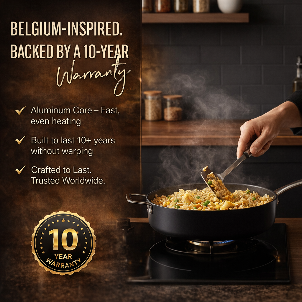 Maestro Sauté Pan with Lid — 3.5-QT. by Alva Cookware