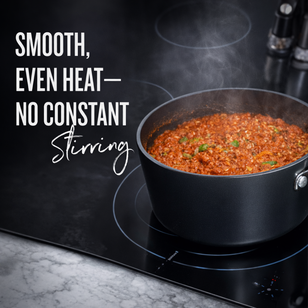 Maestro Saucepan with Lid — 2 QT. by Alva Cookware
