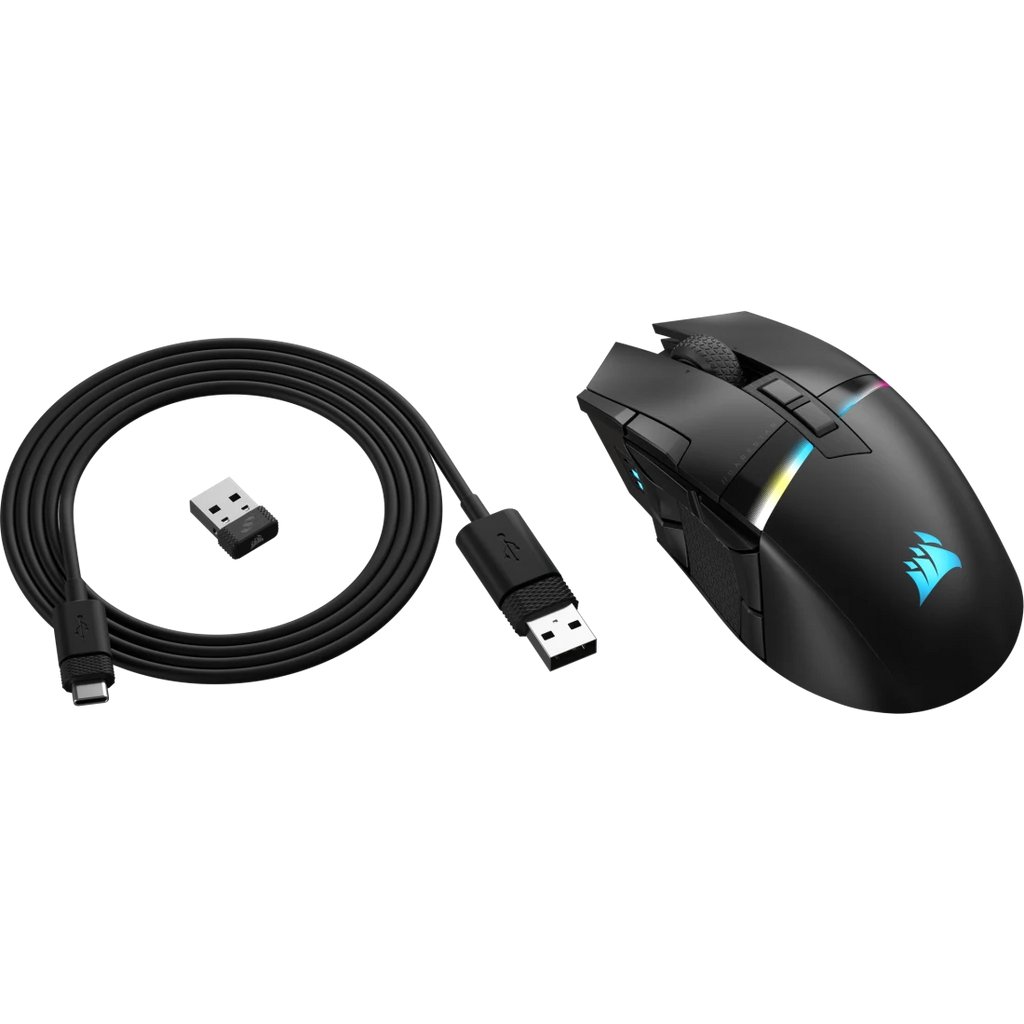 CORSAIR DARKSTAR WIRELESS RGB MMO Gaming MouseC