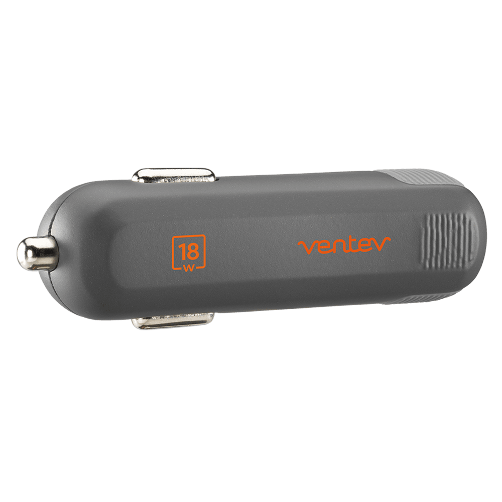 Ventev 18W ULTRAFAST USB-C Universal Car Charger by Ventev