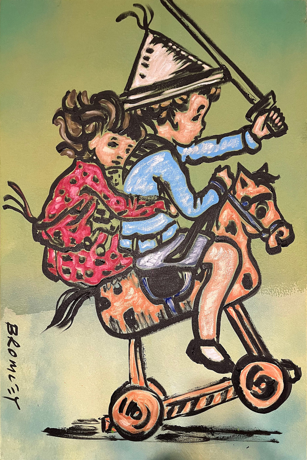 Go Forth (Rocking Horse)