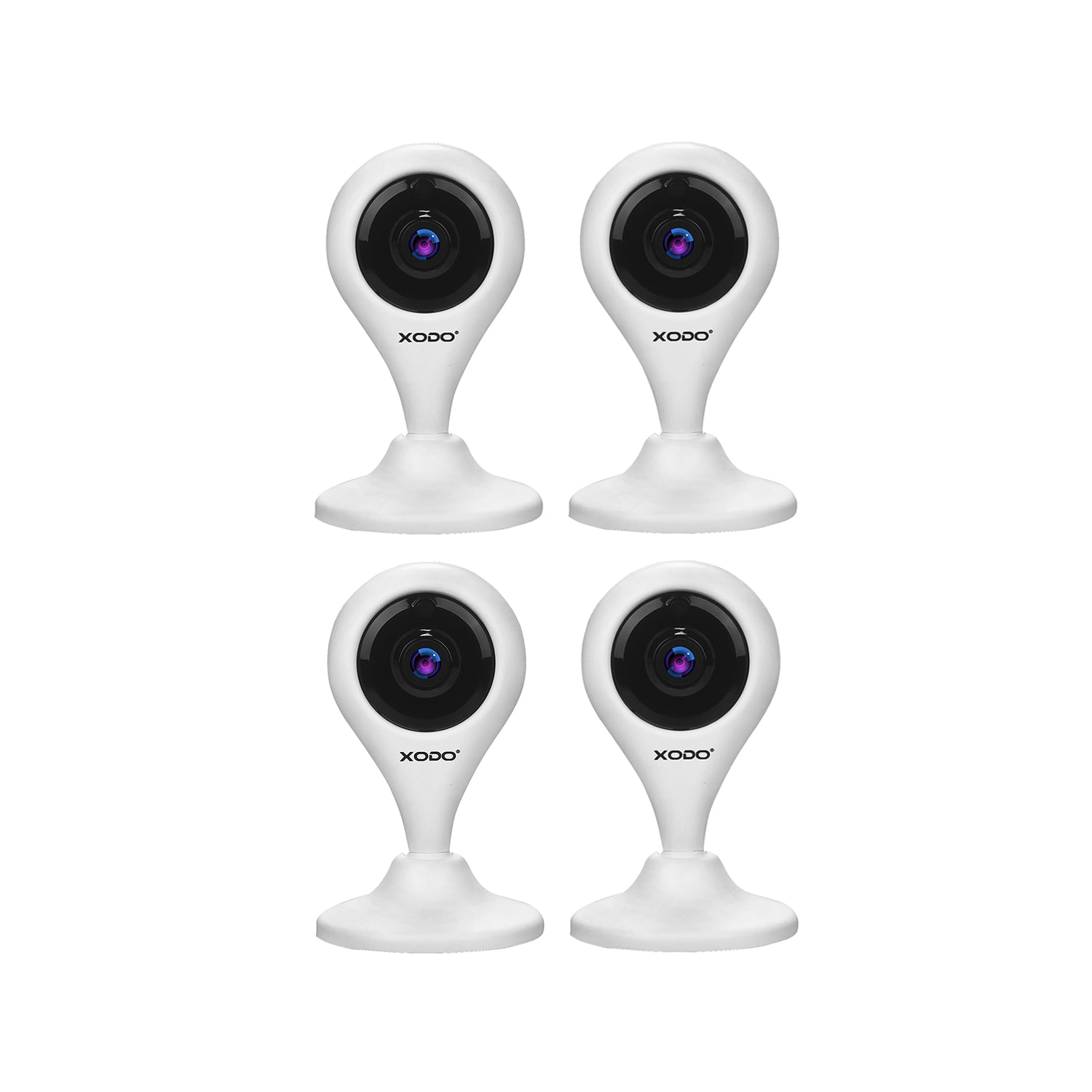 XODO E4 Smart Wi-Fi Camera - Pet and Baby Monitor with Night Vision by Contixo