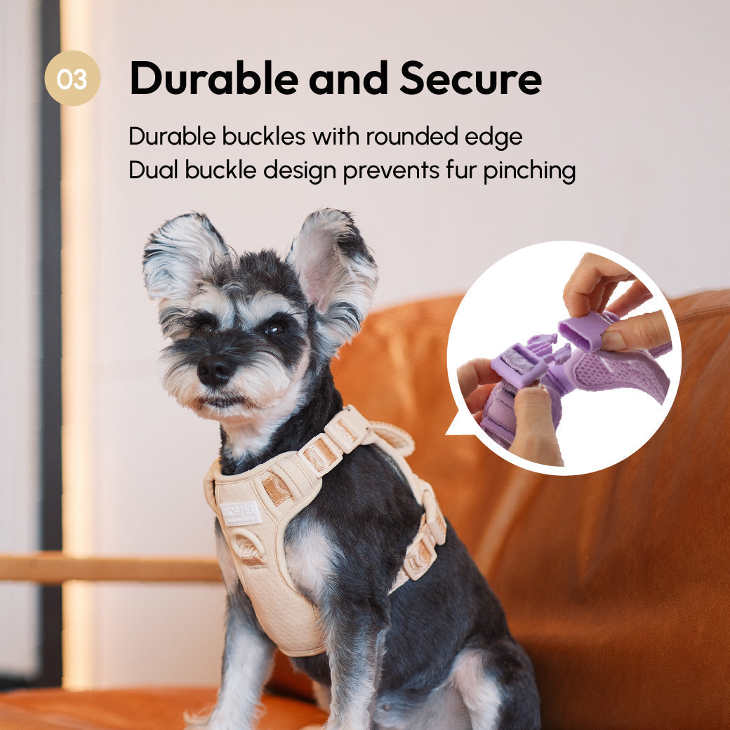 NO PULL ACTIVE  PET HARNESS - APRICOT
