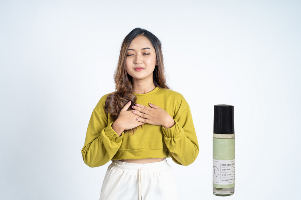 Essential Oils Roll-On with Crystals - set of 5 by Lizush