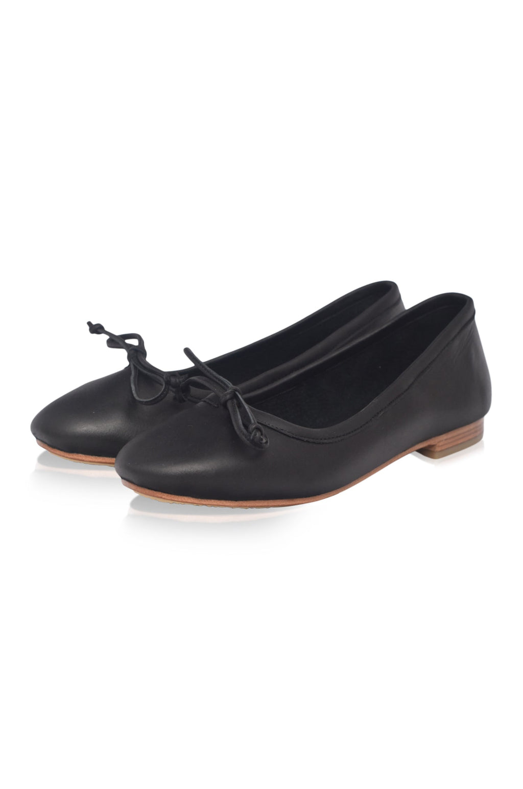 Elaria Classic Leather Ballet Flats